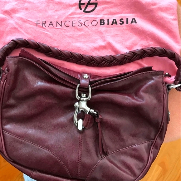 Gorgeous Francesco Biasia Shoulder Bag EUC - Picture 1 of 11
